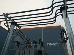 10kV3150A半絕緣銅管型母線